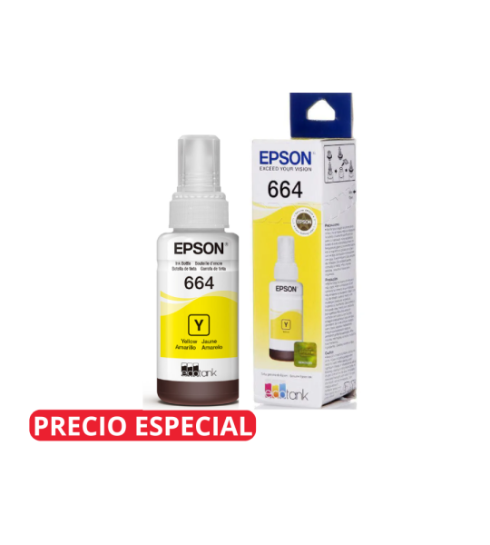 TINTA EPSON T664420AL YELLOW ORIGINAL