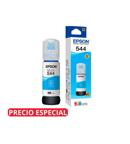 TINTA EPSON T544220-AL CYAN ORIGINAL