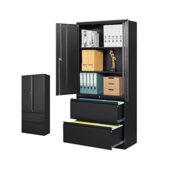 ARMARIO CON  ARCHIVO LATERAL L-34