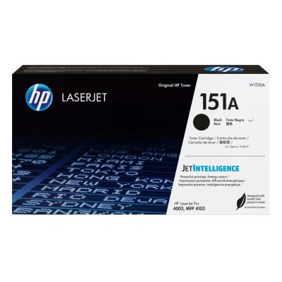 Toner HP 151A Negro LaserJet Original  W1510A