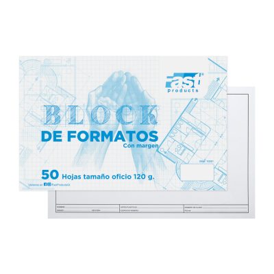 BLOCK FORMATO FAST IMPRESO 120 GRS. OFICIO 50 HOJAS - Libertador Equipo ...