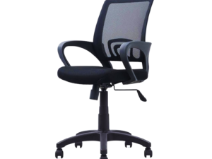 SILLA EJECUTIVA RESPALDO MESH L-142/N050 COLOR NEGRO