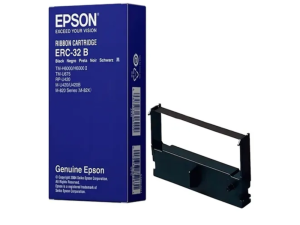 CINTA EPSON ERC-32BK ORIGINAL NEGRO DE TELA