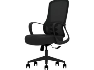 SILLA EJECUTIVA LG8-BM MESH COLOR NEGRO
