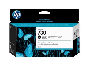 CARTUCHO HP 730 P2V67A PHOTO BLACK ORIGINAL 130-ML